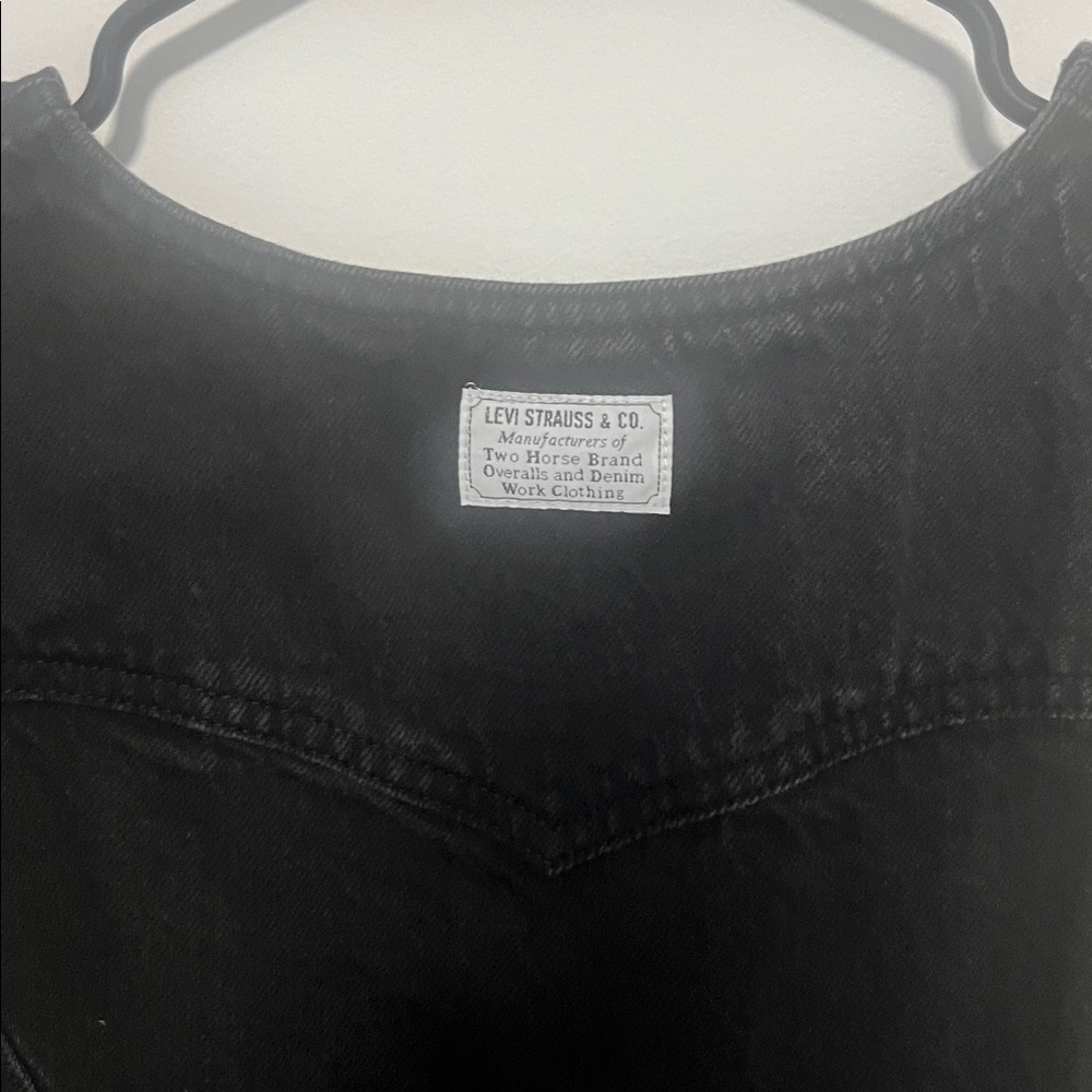 Levi's Black Denim Top - Picture 3 of 5